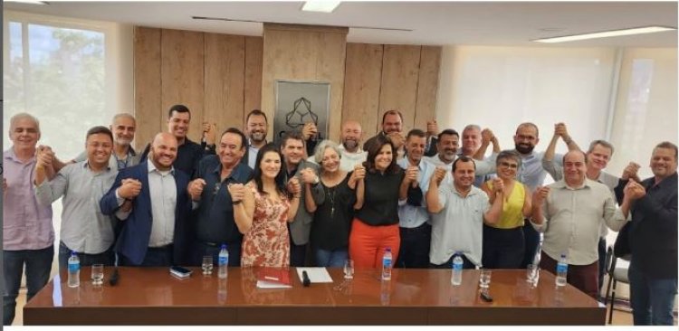 MUNICÍPIOS DA GRANDE BH - Adélcio participa da  eleição da Granbel