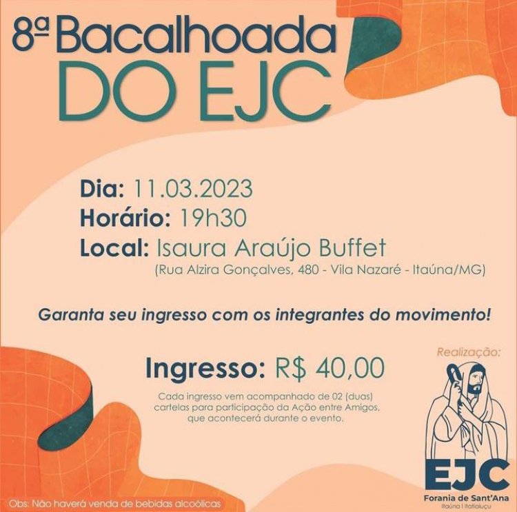 EJC realiza 8ª  Bacalhoada em Itaúna