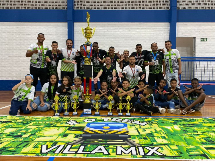 Villa Mix é o vencedor do Campeonato de Futsal