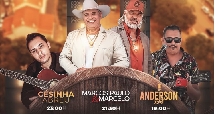 Festa em Santa Terezinha - Anderson Reis, Césinha Abreu, Marcos Paulo e Marcelo no dia 11 de novembro
