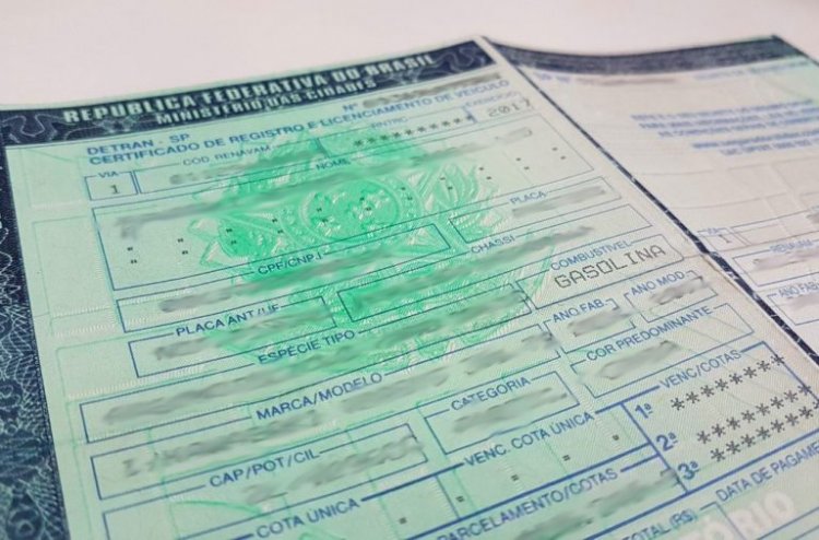CRLV já está  sendo cobrado de todas as placas