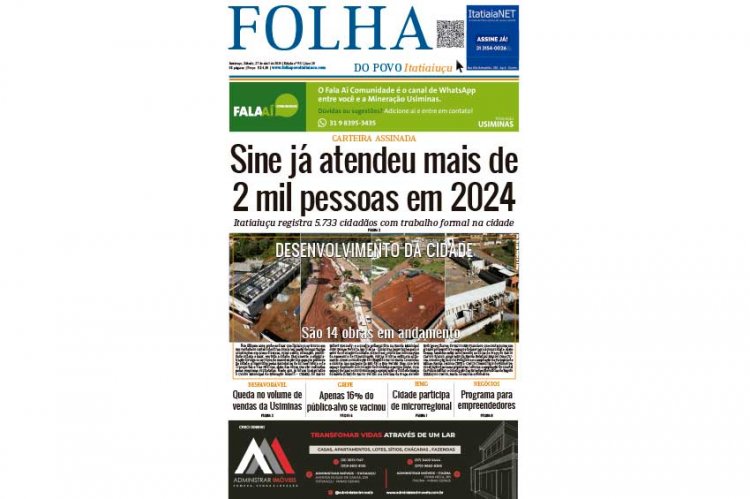 Edição 951 do dia 27/04/2024