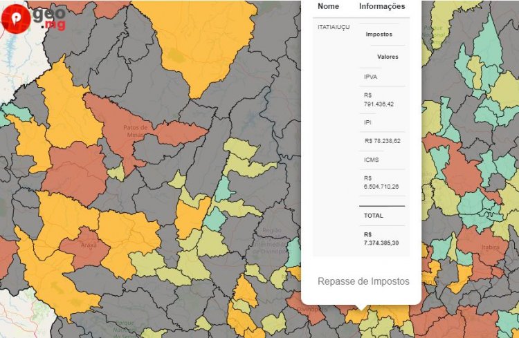 Impostos - Itatiaiuçu recebeu mais de R$ 7,3 milhões em janeiro