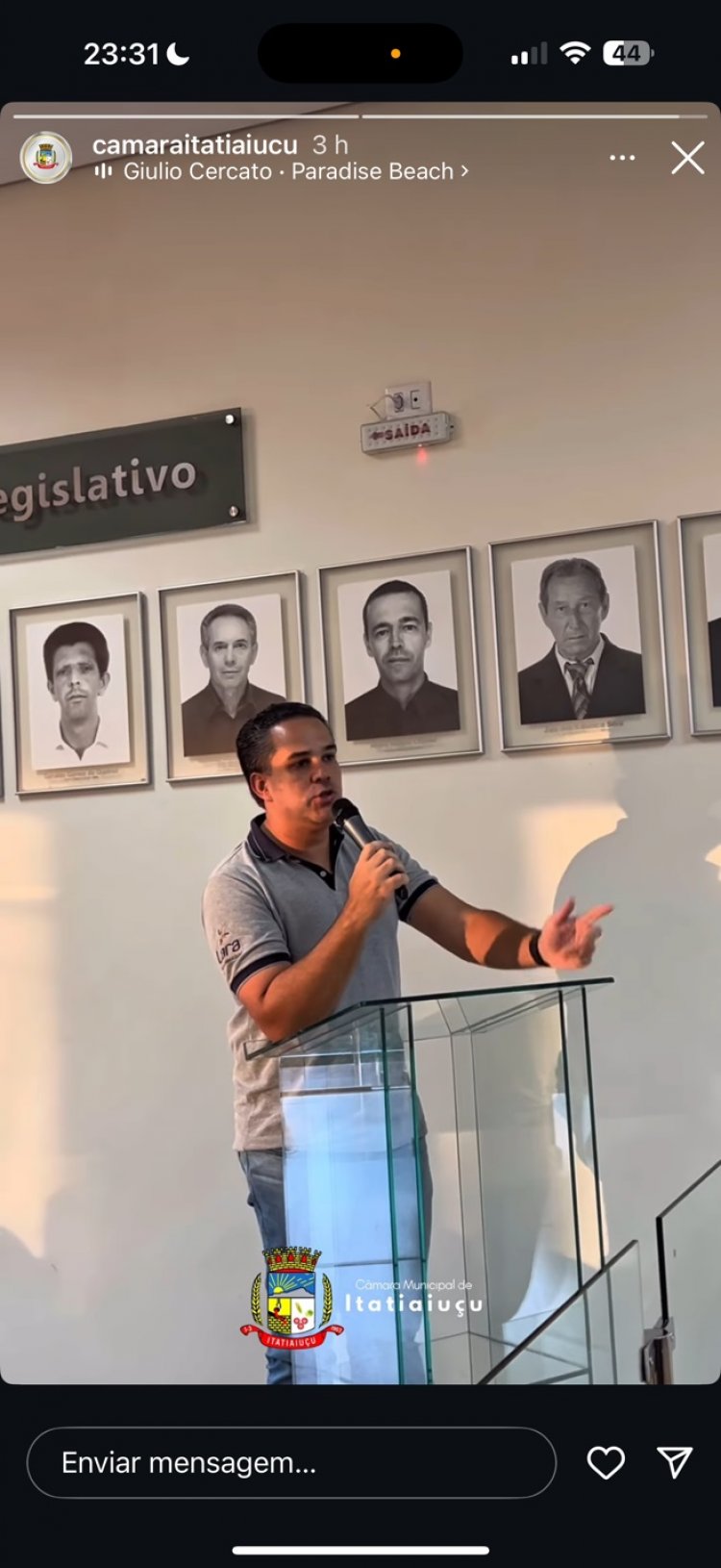Rotary de Itaúna apresenta trabalho em Itatiaiuçu