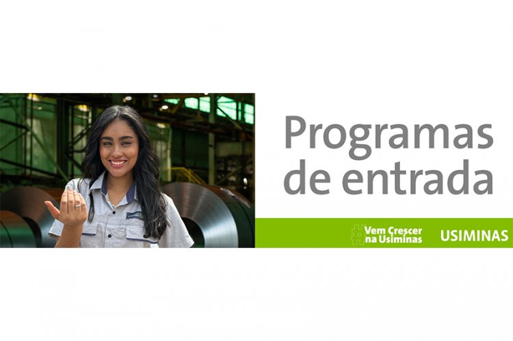 Mineração Usiminas oferece  vagas para jovem aprendiz