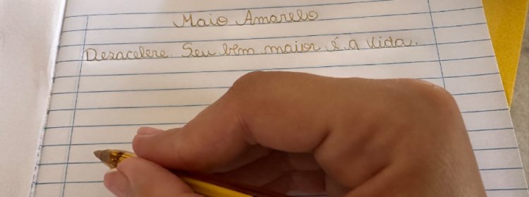 Concurso de redação  discute segurança no trânsito