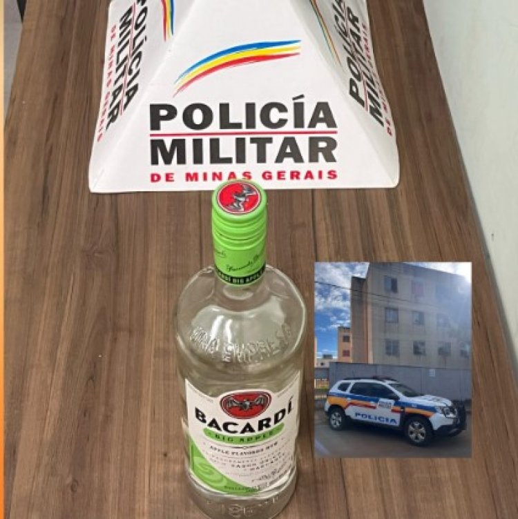Rouba Bacardi e vai preso