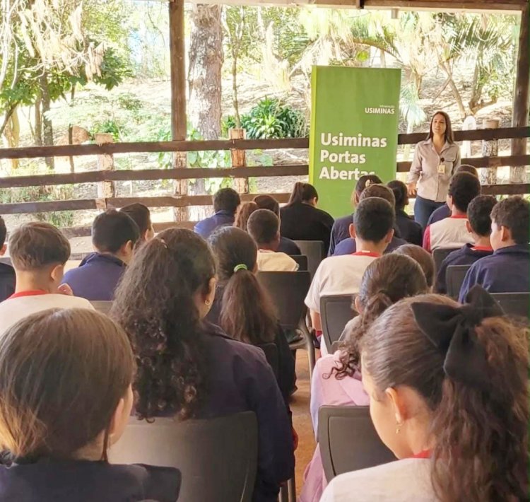 PROJETO PORTAS ABERTAS  - Mineração Usiminas e IBRAM promovem visita técnica
