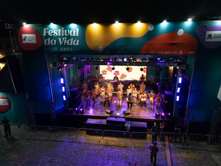 ARTE E CULTURA - Festival da Vida começa às 11h