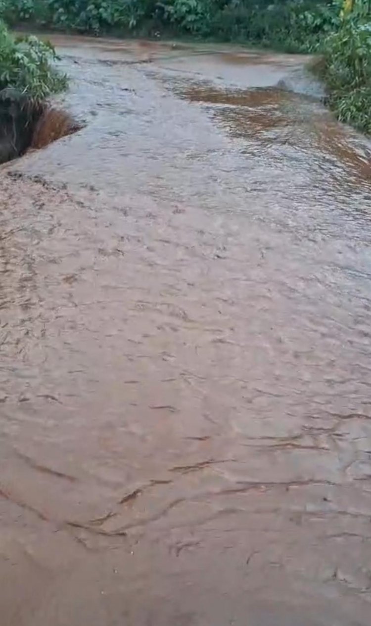 Chuva provoca transbordamento em estruturas da Mineração Usiminas