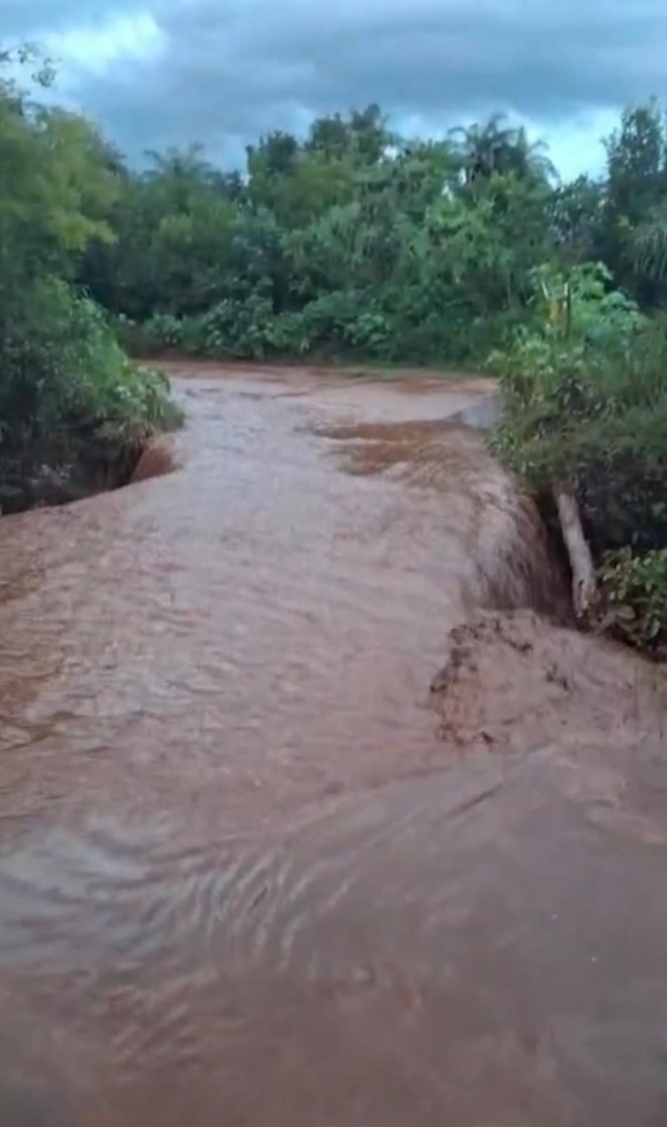 Chuva provoca transbordamento em estruturas da Mineração Usiminas