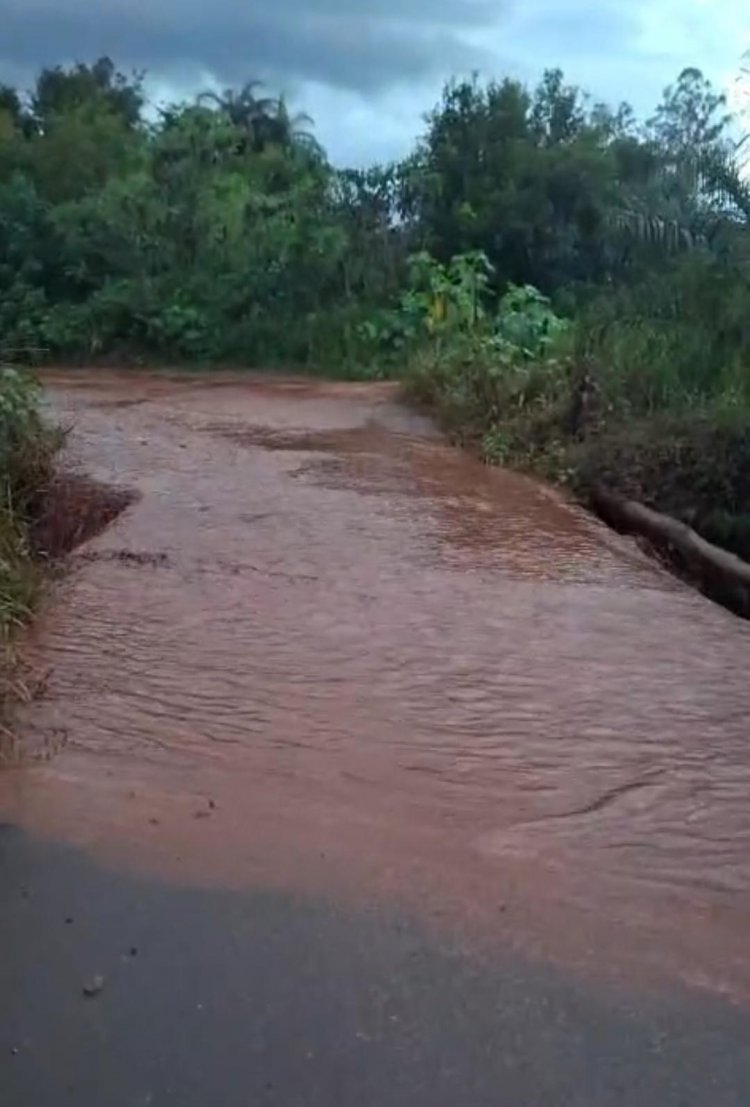 CHUVA FORTE - Estrutura da Mineração Usiminas transborda após temporal