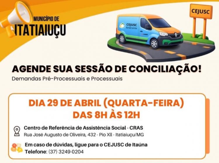 CIDADANIA - Cidade recebe MP Itinerante no dia 15 de maio