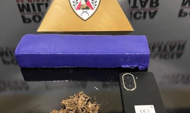 TRÁFICO - Menor é apreendido  com 1kg de maconha
