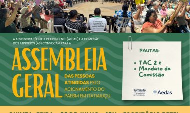REPARAÇÃO - Atingidos do PAEBM discutem TAC 2 e futuro da Comissão
