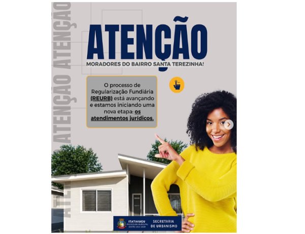 Nova etapa da REURB  em Santa Terezinha