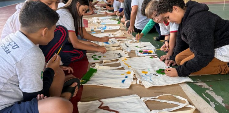 PARCERIAS QUE FUNCIONAM - AMISA leva educação ambiental para estudantes da região
