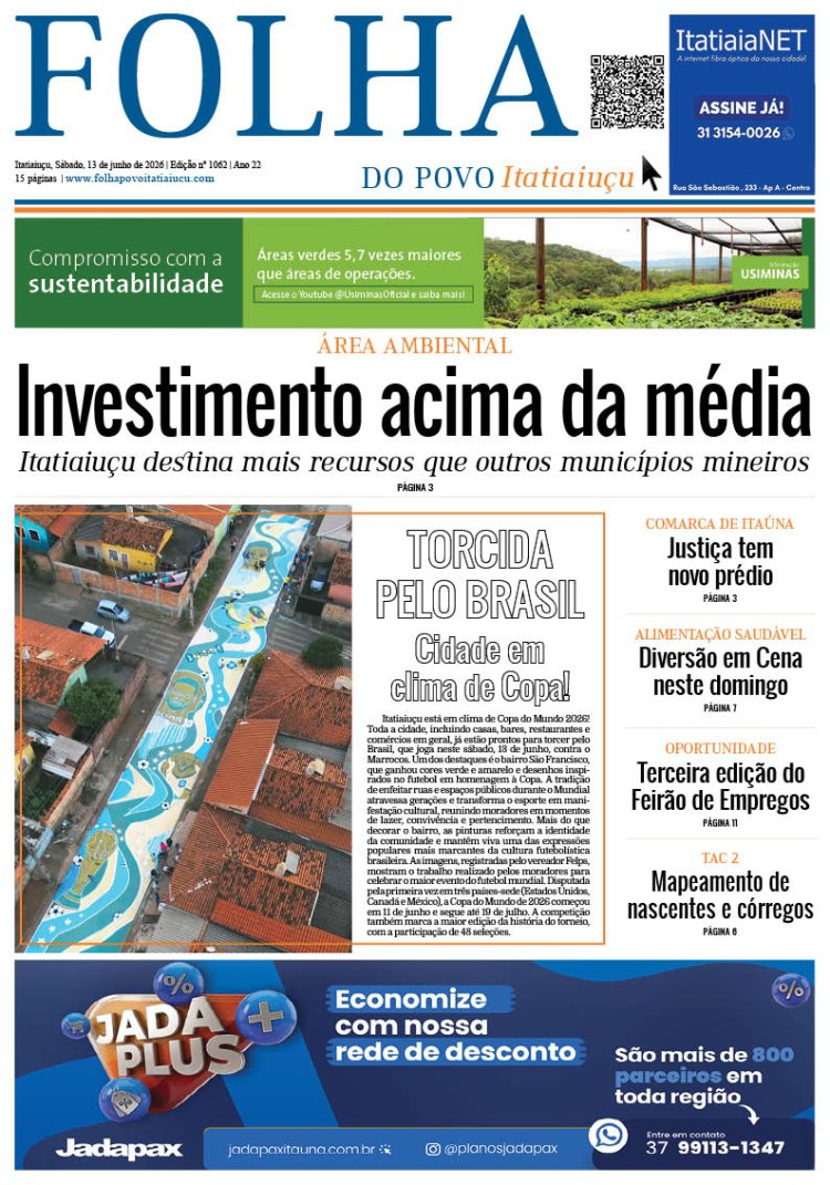 EDIÇÃO ITATIAIUÇU - 13-06 - 1062