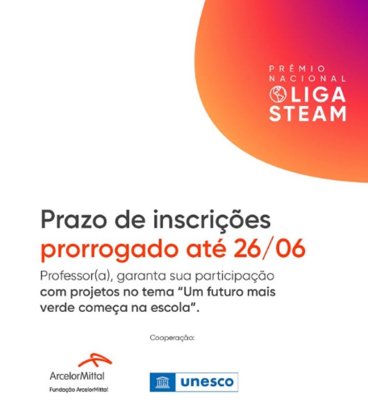 Inscrições do Prêmio Liga Steam são prorrogadas até 26 de junho