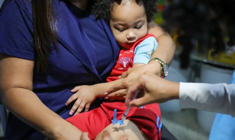 VACINAÇÃO INFANTIL - SUS retoma segunda dose de reforço contra a poliomielite