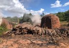 Restos mortais encontrados em forno de carvoaria