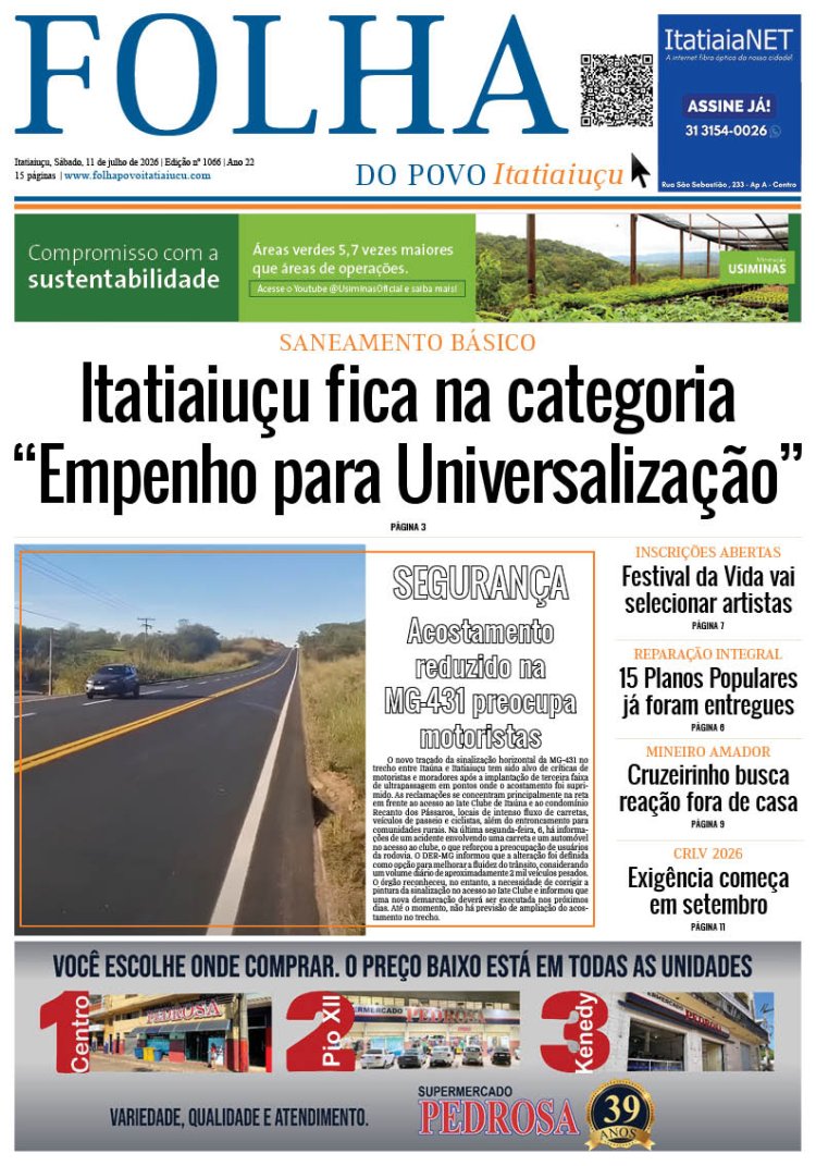EDIÇÃO ITATIAIUÇU - 1066 - 11-07