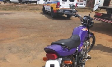 Homem de 24 anos é preso com moto adulterada na MG-431, em Itatiaiuçu
