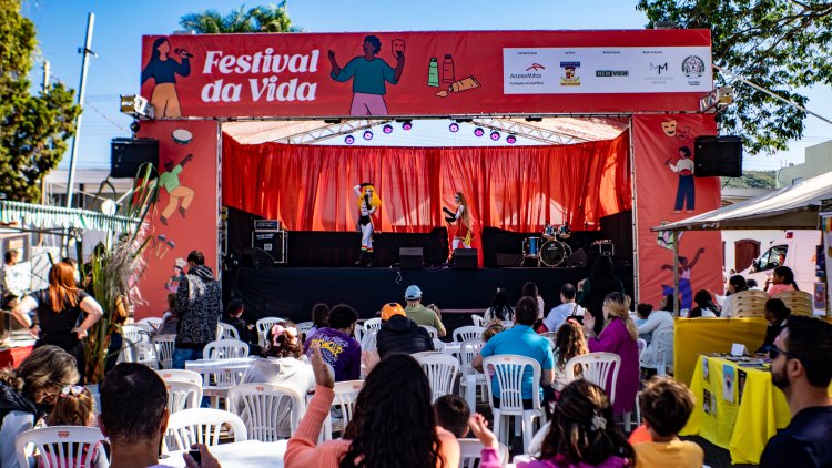 Circuito Festival da Vida promove programação cultural gratuita