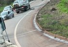 Chuva e acidente atrapalham o trânsito