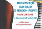 Banda Lira São Sebastião abre inscrições para aulas de teclado