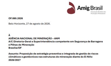 Amig pede revisão na  fiscalização diante do El Niño