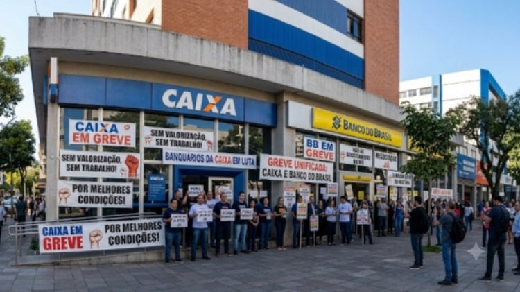 Banco do Brasil e Caixa Econômica Federal entram em greve nesta quinta-feira (10/9); veja como fica o atendimento