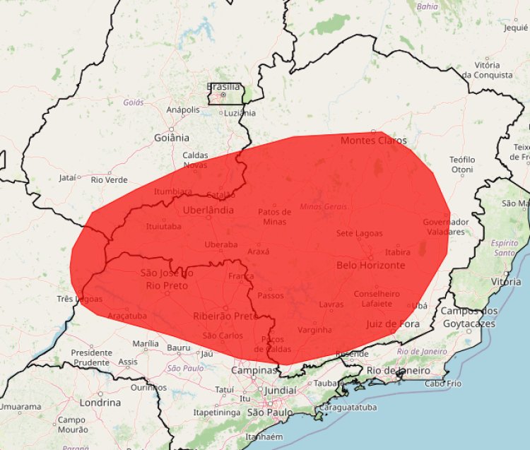 Alerta de onda de calor em Minas Gerais
