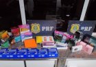 CONTRABANDO - Carga de mercadorias estrangeiras sem nota é apreendida