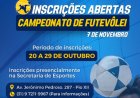 Inscrições abertas para Campeonato de Futevôlei