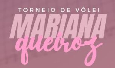VÔLEI - Torneio Mariana Queiroz neste sábado