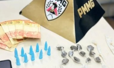 TRÁFICO - Dupla é presa com drogas no bairro São Francisco