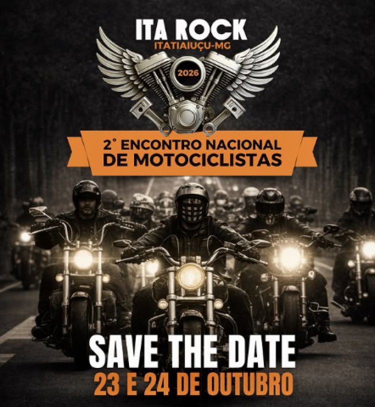 ENCONTRO DE MOTOS - Ita Rock 2026 confirma primeiras atrações