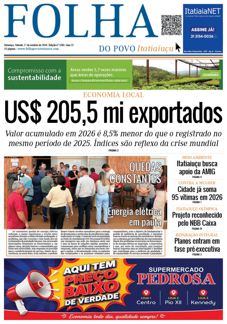 EDIÇÃO ITATIAIUÇU - 1080 - 17-10