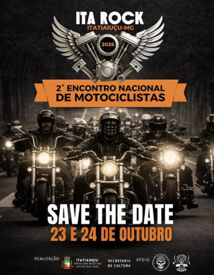 ITA ROCK - Itatiaiuçu recebe encontro nacional de motociclistas