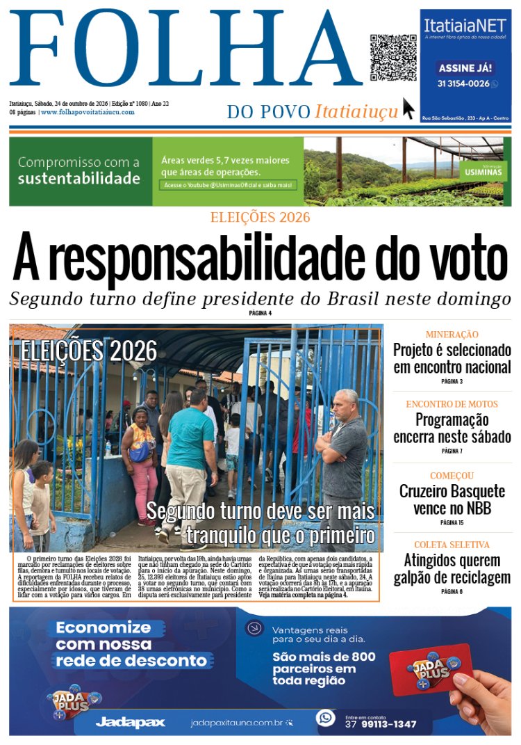 EDIÇÃO ITATIAIUÇU - 24-10 - 1081